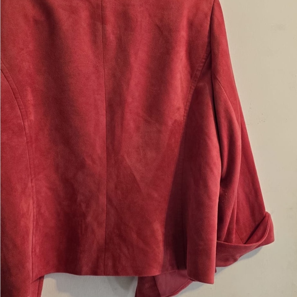 Tahari Bold Red Women's Blazer - Picture 10 of 10